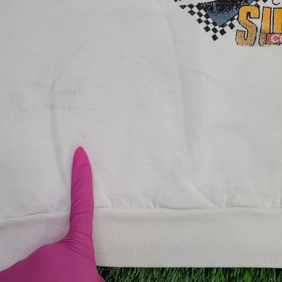 Vintage 1988 Surfing Competition Sweatshirt M/L 20x22 USA - Picture 4 of 16